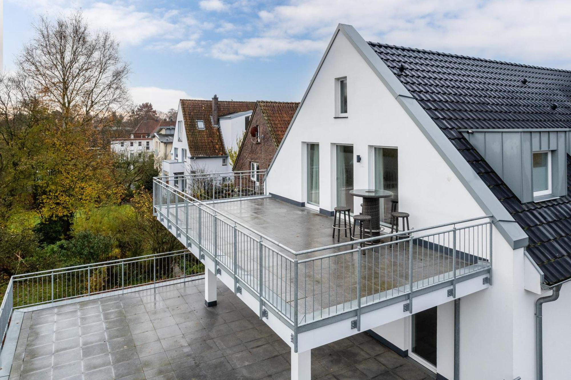 Penthouse Am Marschweg Apartment Oldenburg Luaran gambar